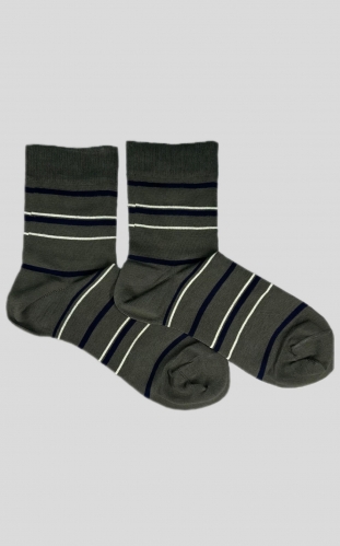 جوراب نیم ساق مردانه سوپر پنبه طرح 12