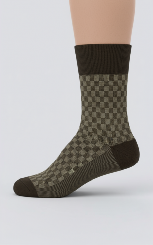 جوراب ساقدار مردانه سوپر پنبه طرح 26