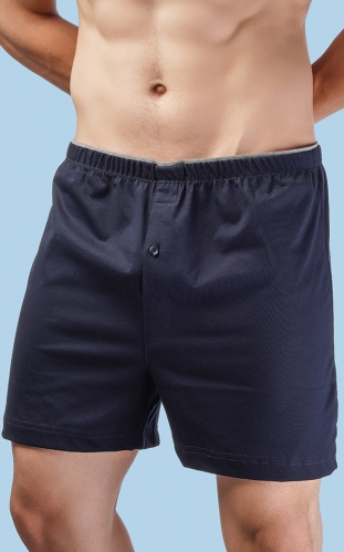 شورت باکسر مردانه کش اسپورت ساده رنگی-  بسته 3عددی