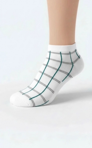 جوراب مچی مردانه سوپر پنبه طرح18