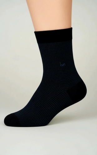 جوراب ساقدار مردانه سوپر پنبه طرح 36