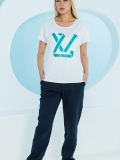 ست زنانه تی شرت و شلوار LV
