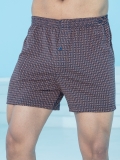 پک سه عددی شورت باکسر مردانه کمرکش لیفه ای رنگی چاپدار